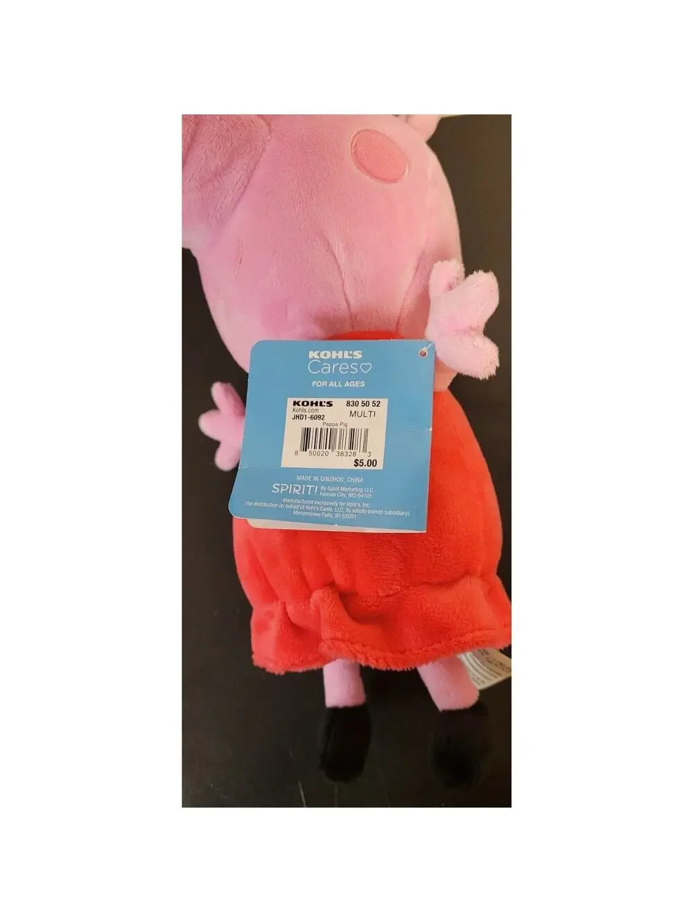 Peppa Pig Kohl's Cares® Plush Toy Stuffed Animal 9